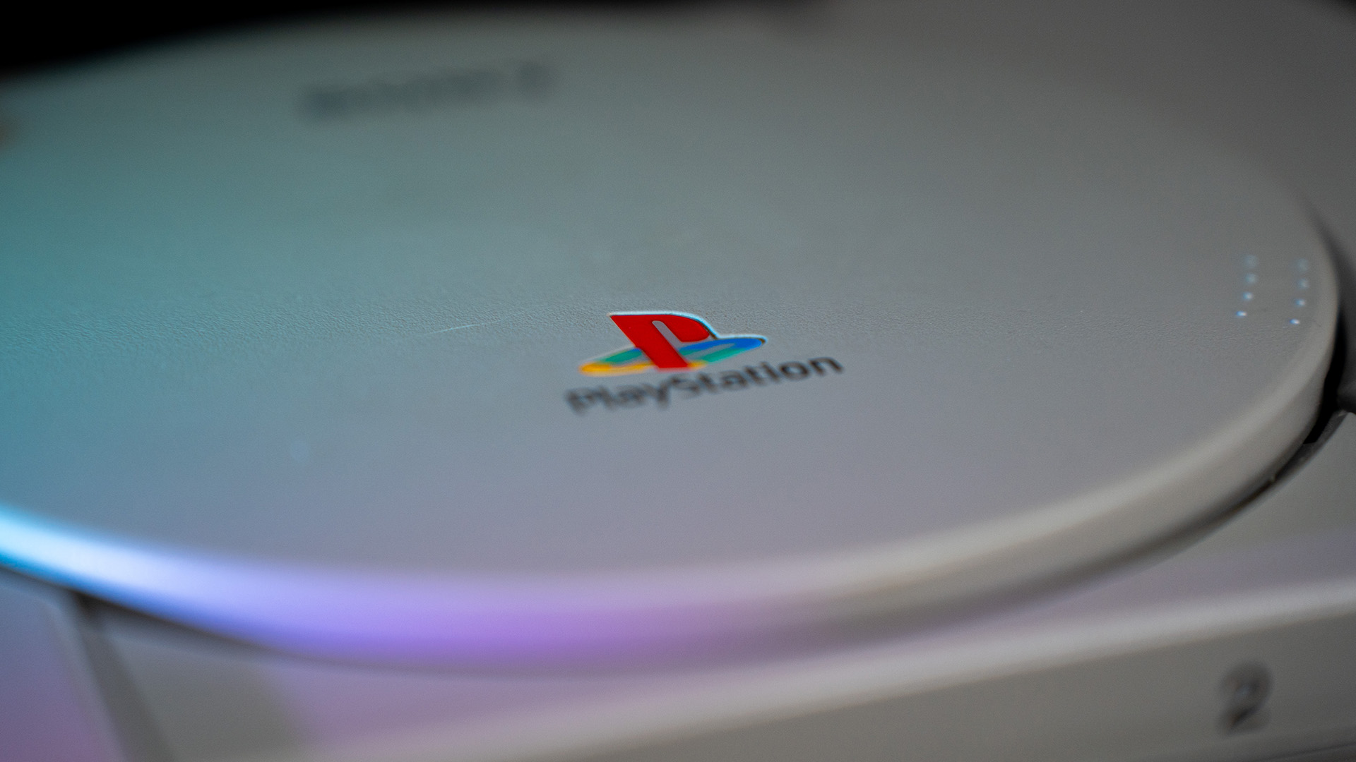 Original PlayStation console (close-up)