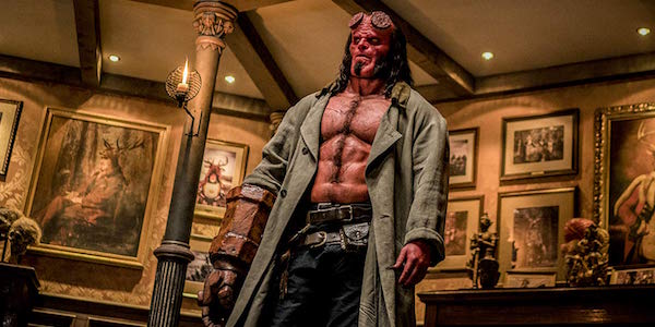 David Harbour as Hellboy