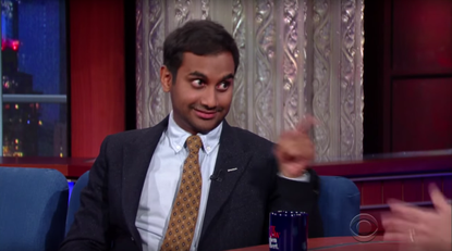 Aziz Ansari talks about diversity on the Late Show with Stephen Colbert