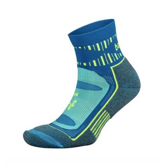 best trail running socks: Balega Blister Resist Quarter Running Socks