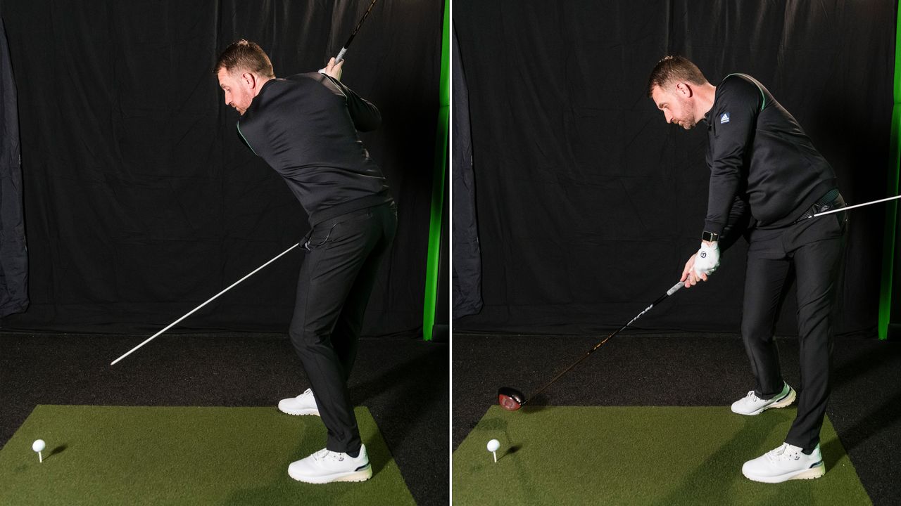 PGA pro Gareth Lewis shares a simple drill that will help golfers rotate their hips better to generate more power in their golf swing