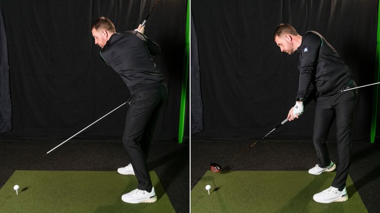 PGA pro Gareth Lewis shares a simple drill that will help golfers rotate their hips better to generate more power in their golf swing