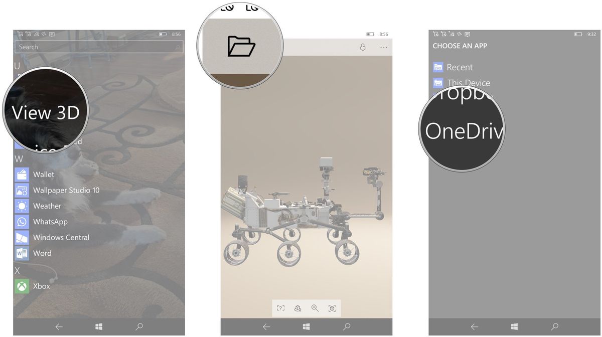 How to use Windows 10 Mobile's View 3D app | Windows Central