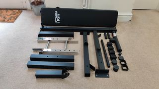 Mirafit M1 Folding Weight Bench with Dip Station review
