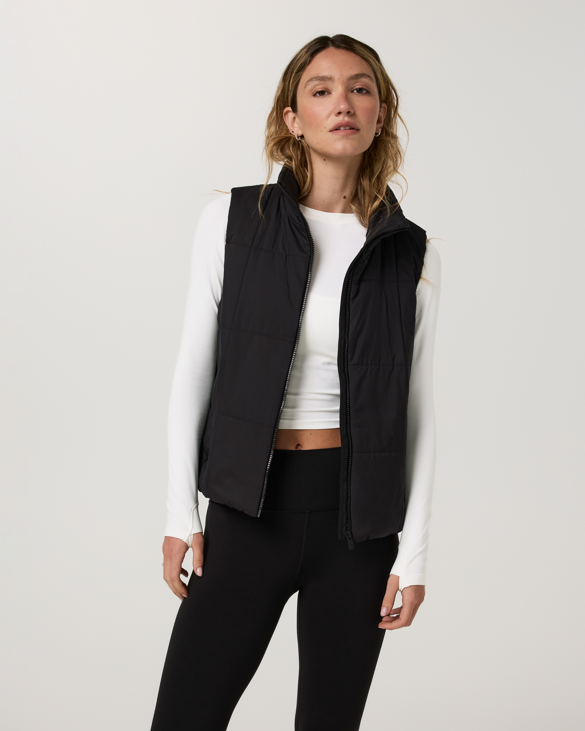 Canyon Insulated Sporty Vest - Black - Xxs