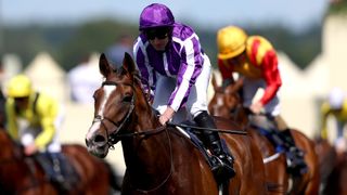 Ryan Moore riding Illinois win The Queen's Vase during day two of Royal Ascot 2024.