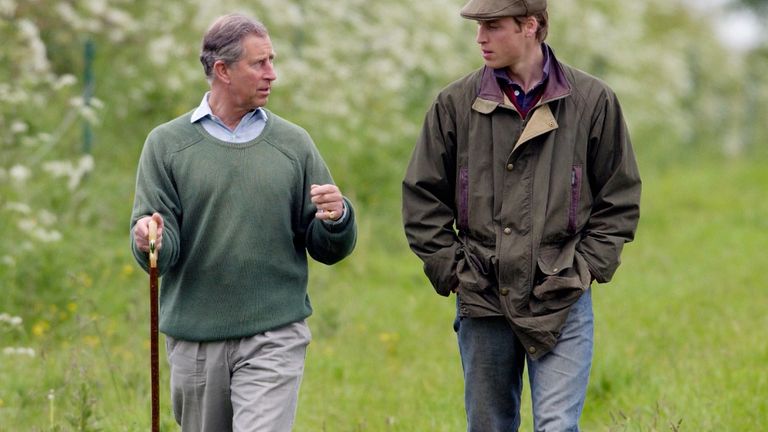 Prince William And Prince Charles