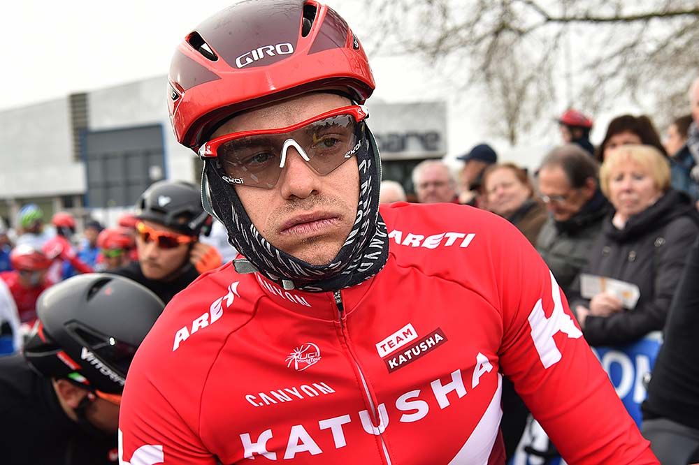 Alexander Kristoff (Katusha) was wrapped-up before the start