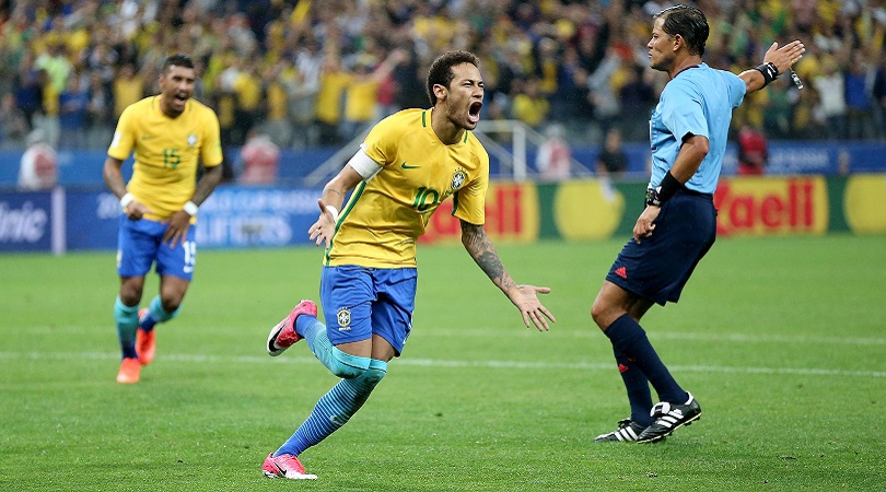 LW: Neymar (Brazil)
