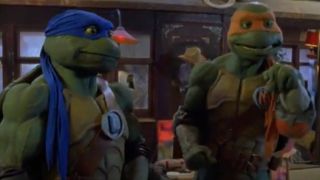 Leonardo and Michaelangelo on Ninja Turtles: The Next Mutation