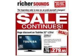 Richer Sounds sale
