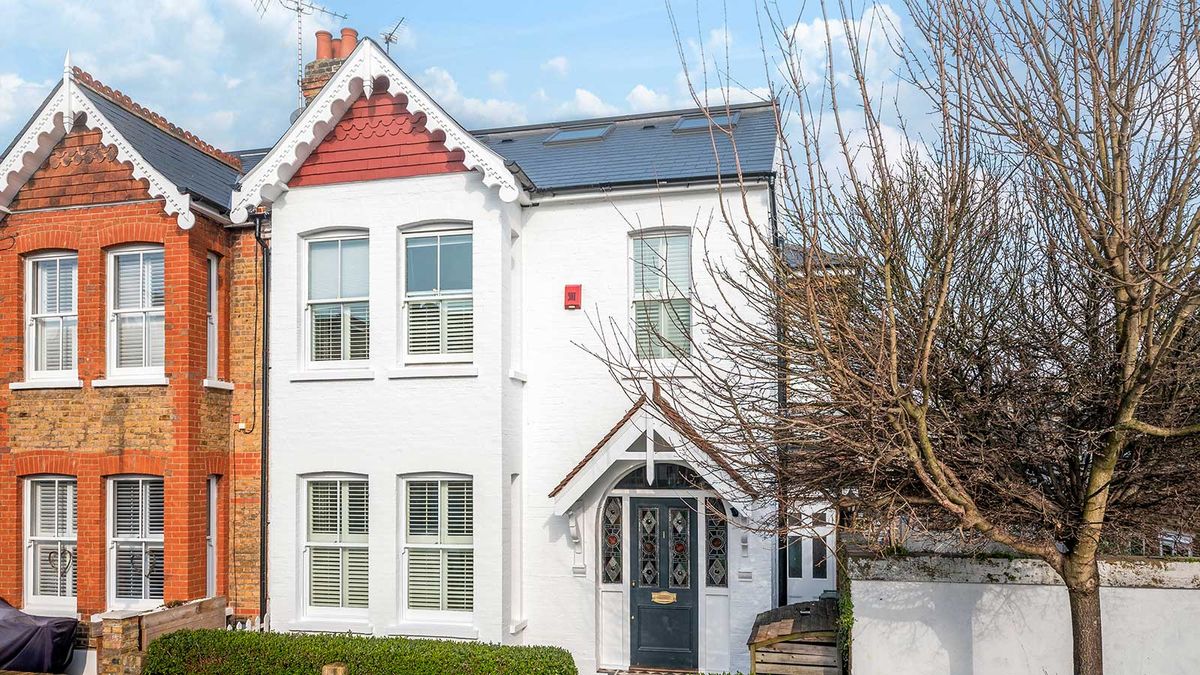 Victorian semi-detached house with rooflight loft conversion