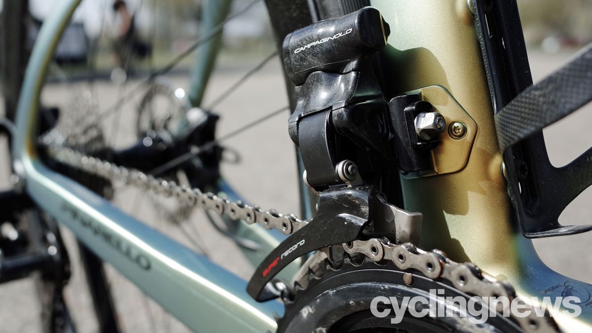 Campagnolo equipped Pinarello Dogma F12