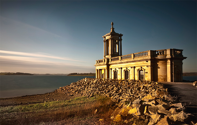 Rutland Water, the largest reservoir in England, has been nominated by Bill Bryson as one of five Heritage Sites of the Year for 2017