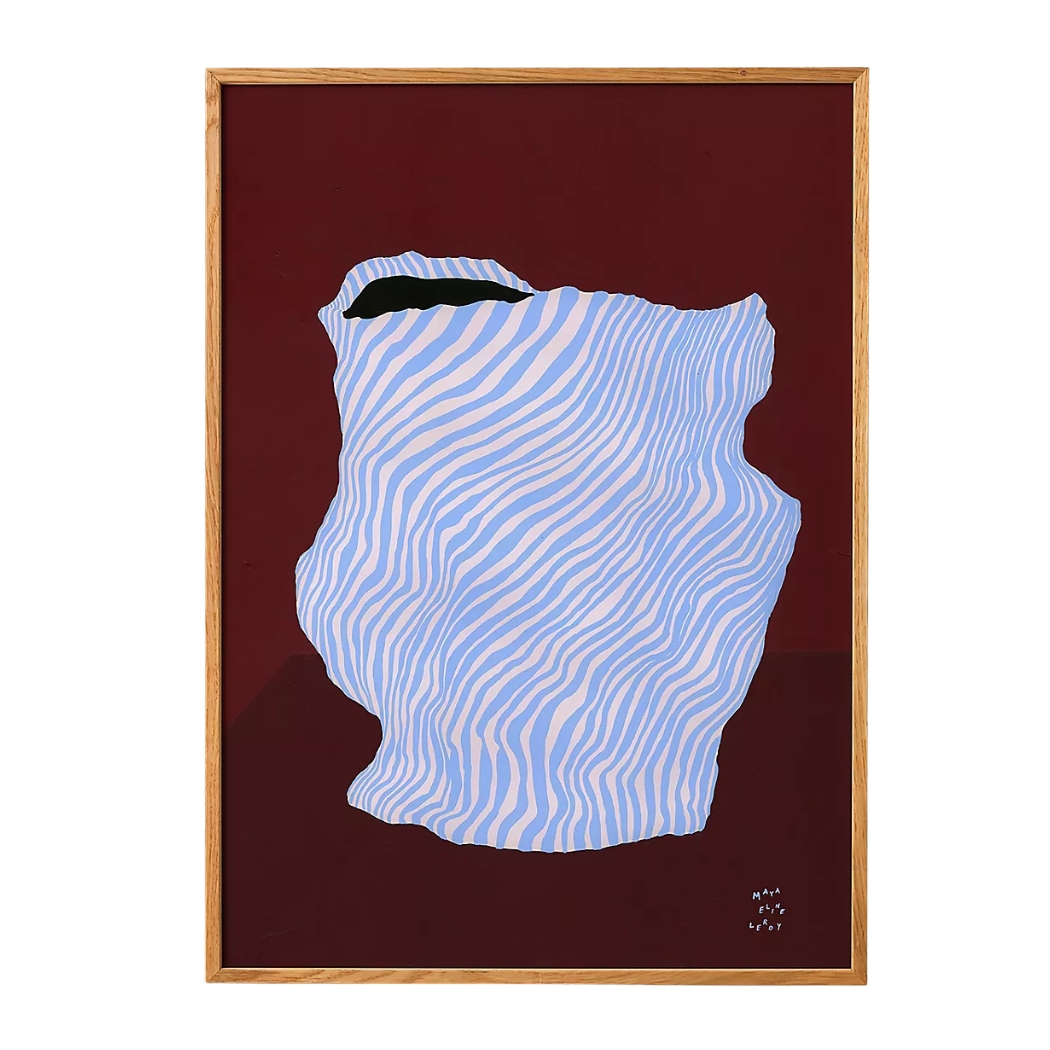 Anthropologie, Paper Collective Doodle of a Doodle 06 Framed Wall Art