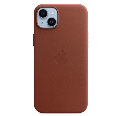 Apple Leather Case with MagSafe for iPhone 14 Plus