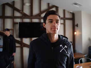 Christopher Blevins rode with Hagens Berman Axeon in 2017 and 2018