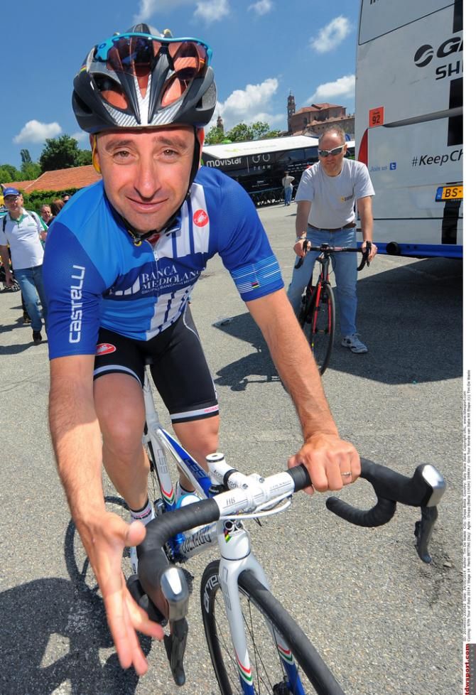 Paolo Bettini enjoying a ride
