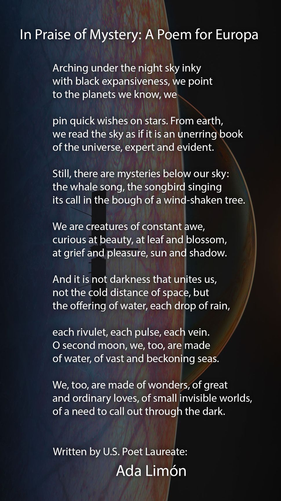 us-poet-laureate-ada-lim-n-reveals-poem-to-fly-on-nasa-europa-clipper