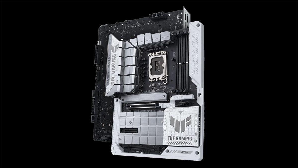 Asus gives us the PCIe finger — teases new concept that boosts motherboard GPU slot power to 250W