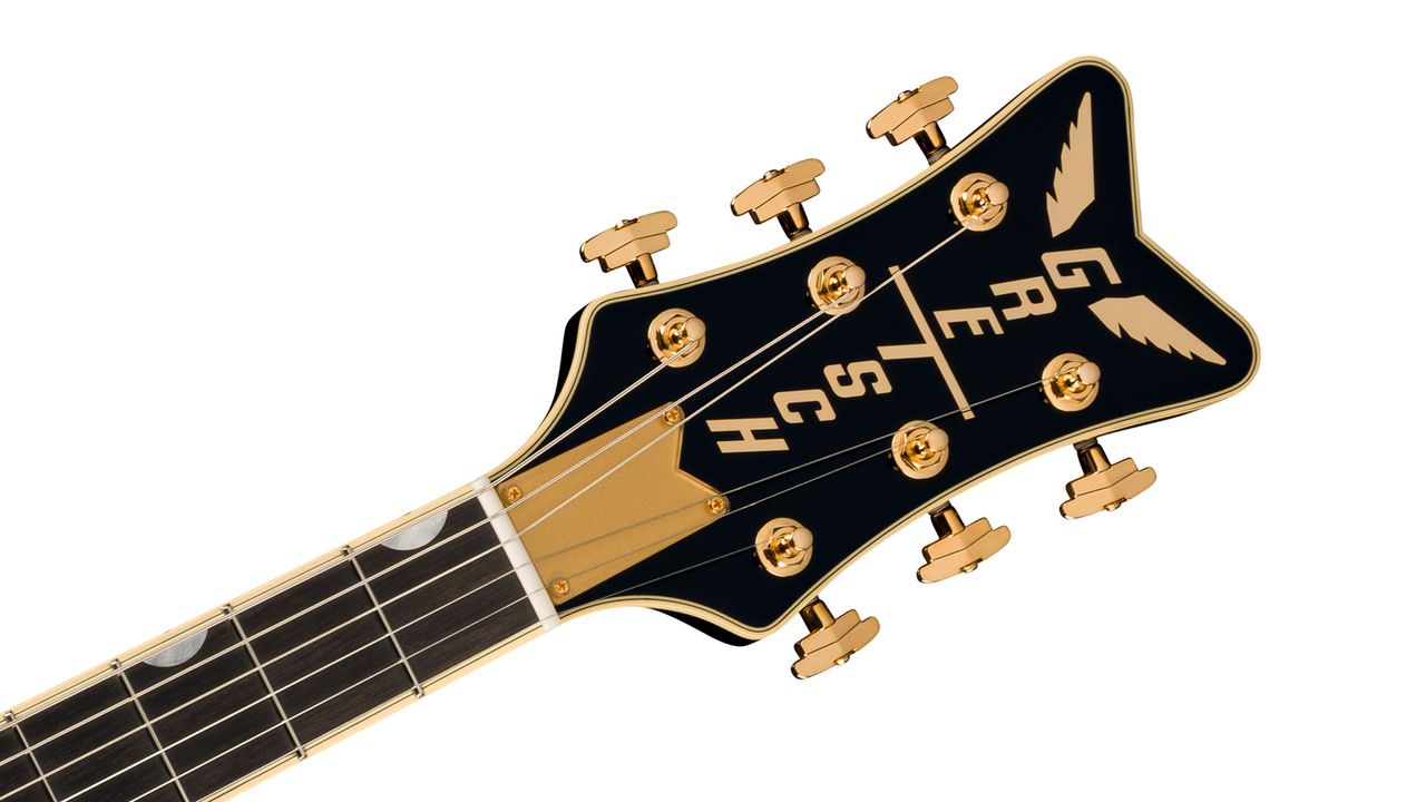 Gretsch Paisley Penguin headstock