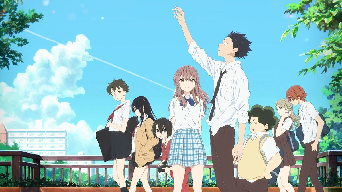 The high school anime drama A Silent Voice