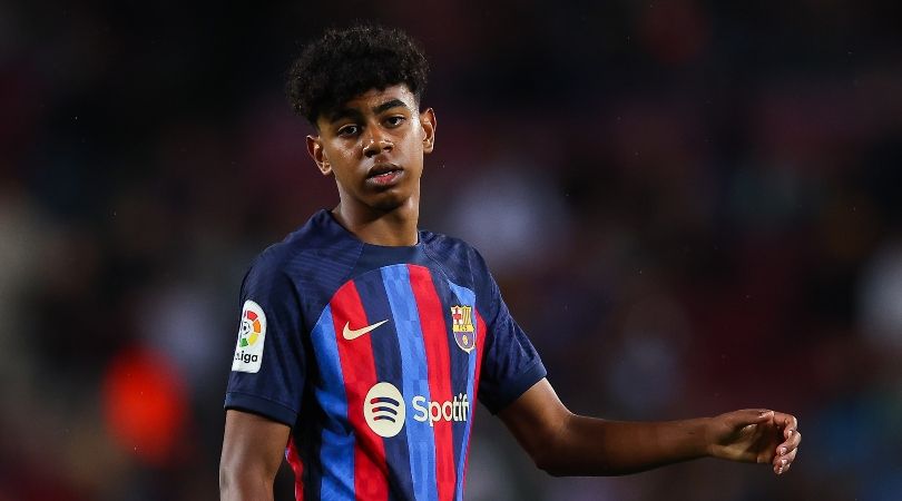 Barcelona's 15-year-old Lamine Yamal Becomes Youngest Player In Club's ...