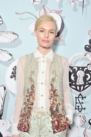 Kate Bosworth Front Row At Schiaparelli Couture