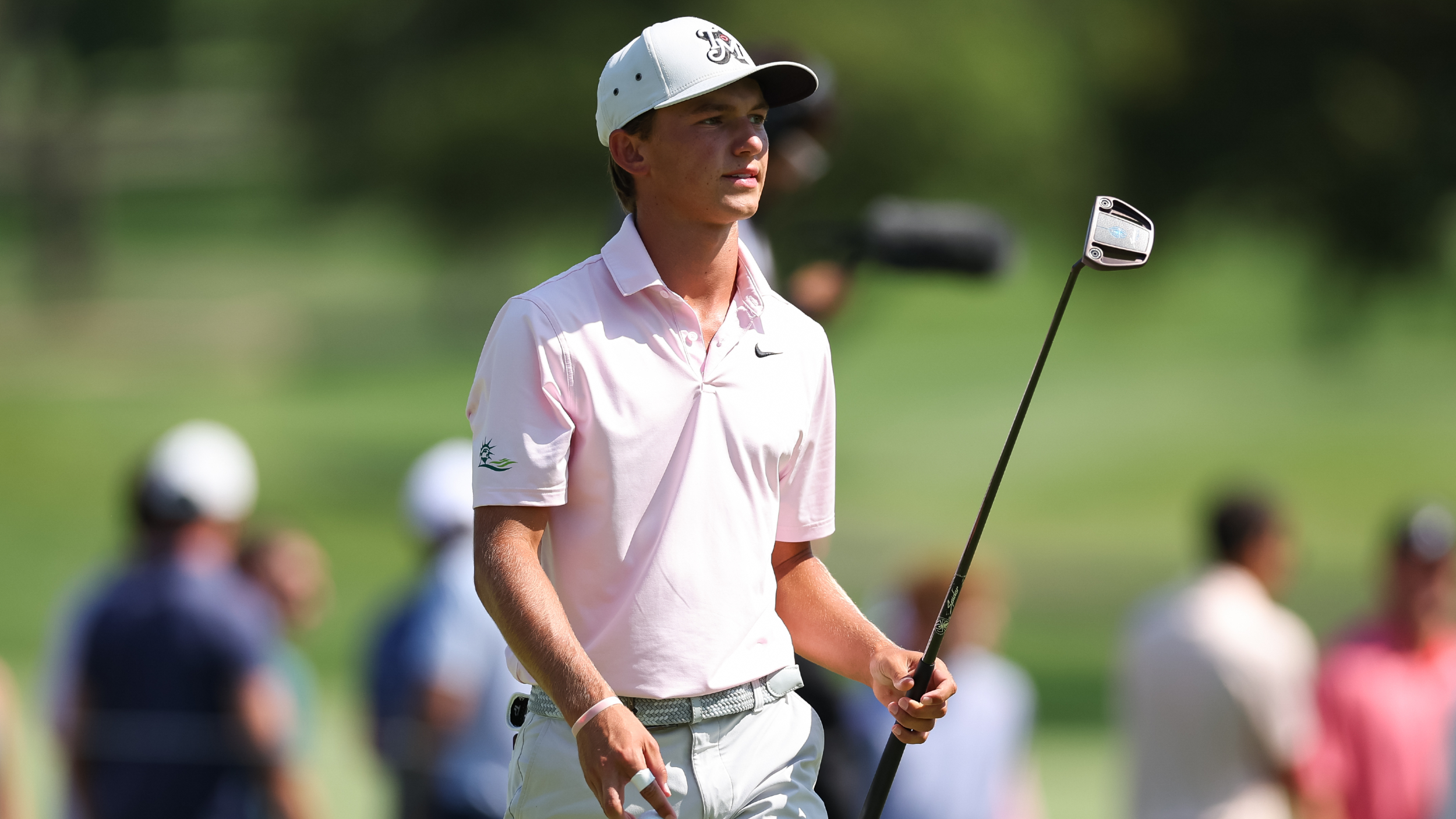 Miles Russell during the US Junior Amateur