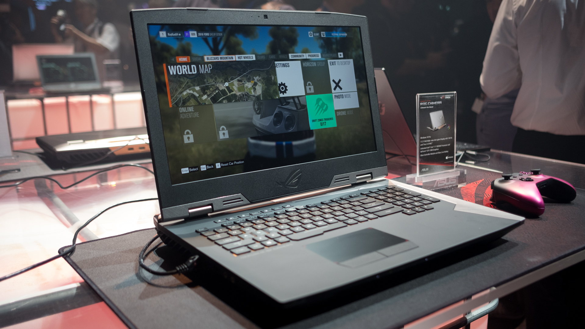 Desktop gaming laptop