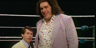 André The Giant and Vince McMahon in André The Giant