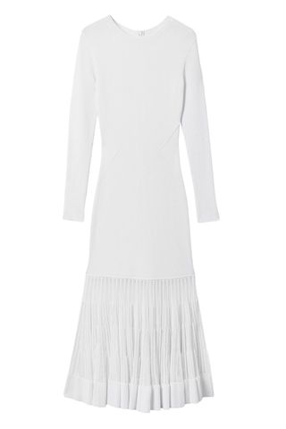 Reiss Tasmin Rib-Knit Midi-Dress