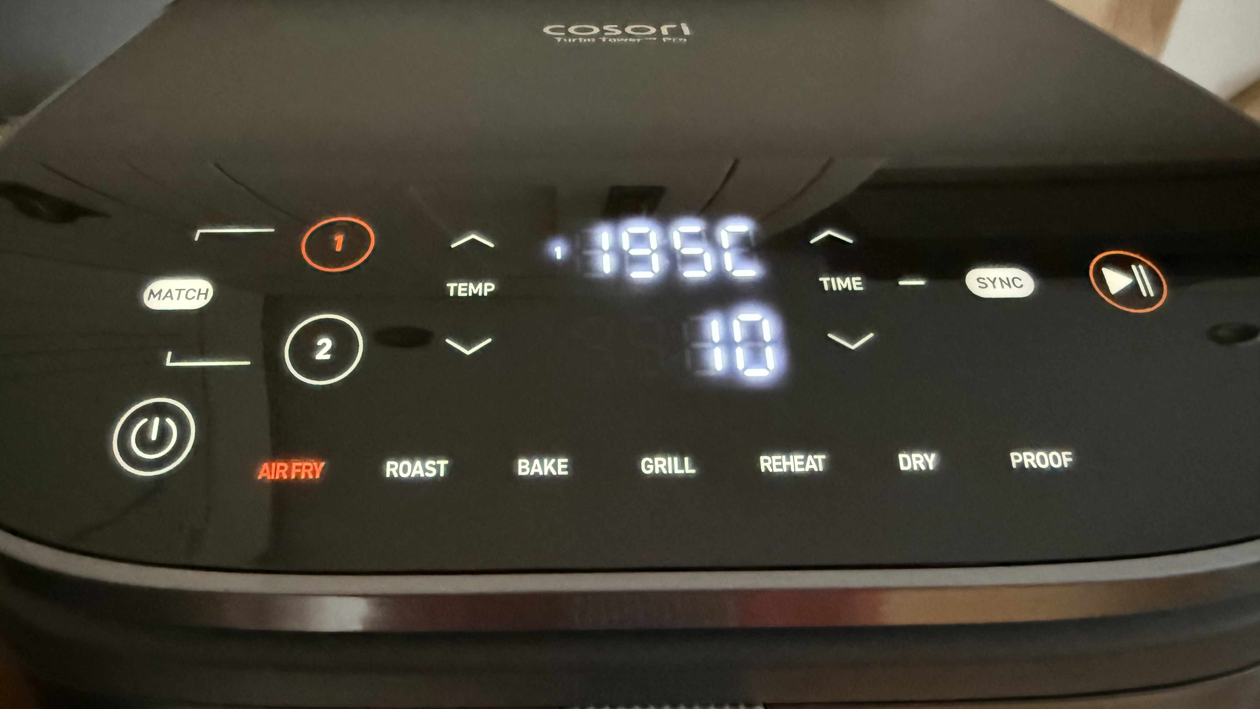 Cosori Turbo Tower 10.8L air fryer