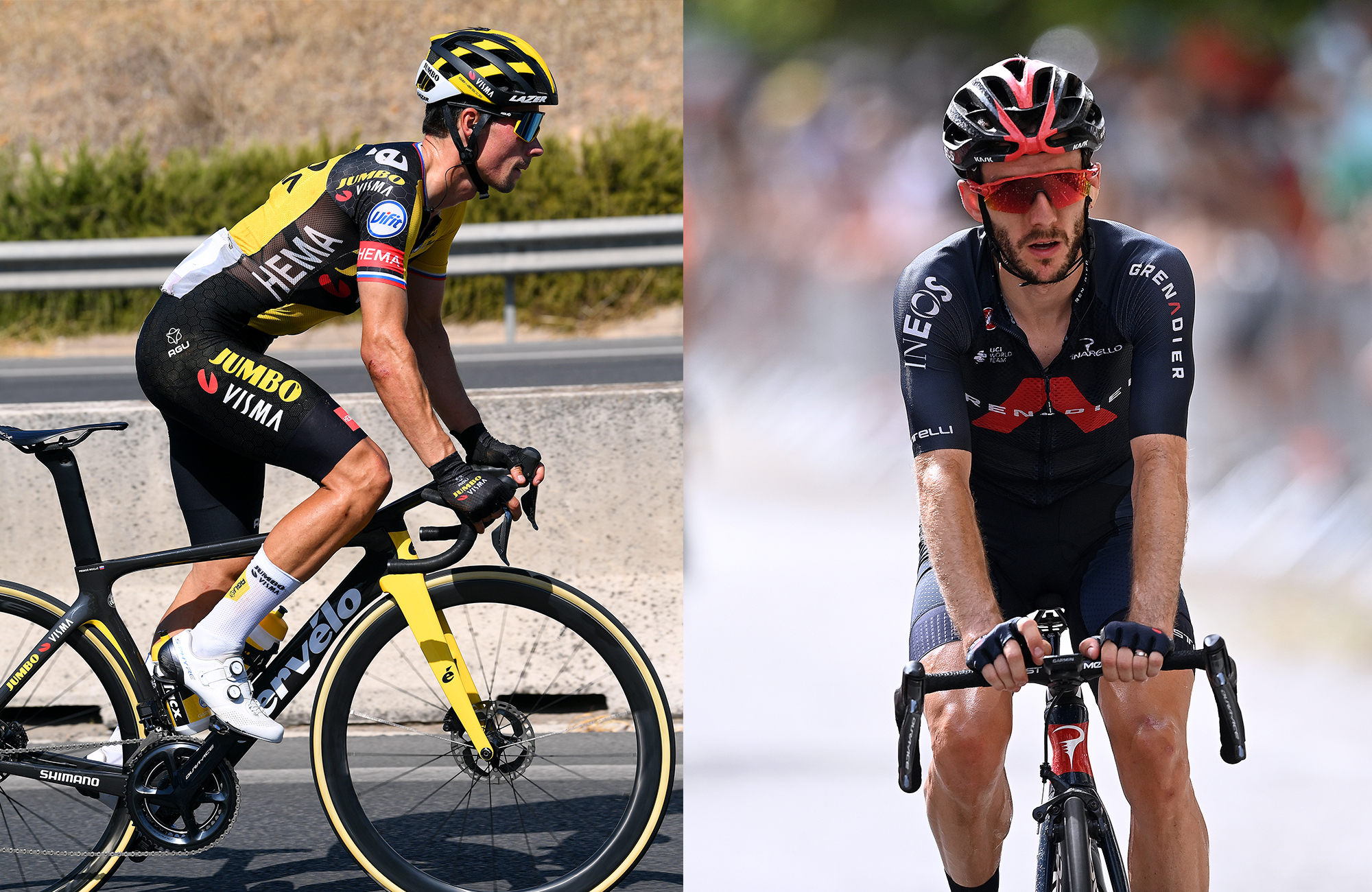 Adam Yates given all-clear after Vuelta a España crash as Primož Roglič ...