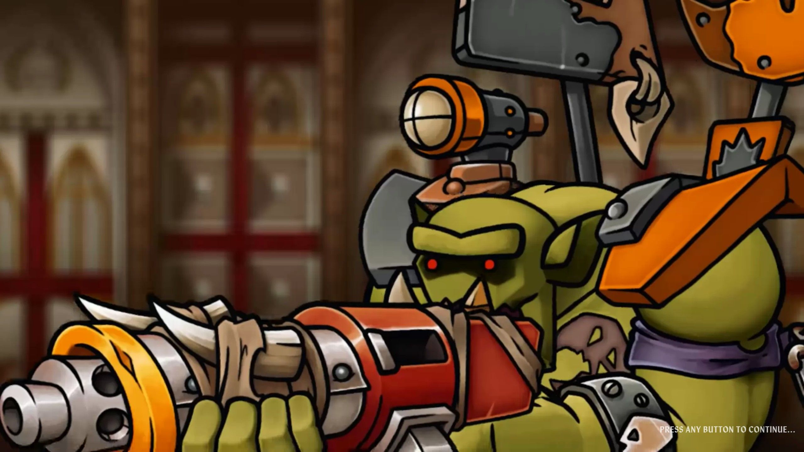 The action-platformer where you're a 40K ork is better than I expected ...