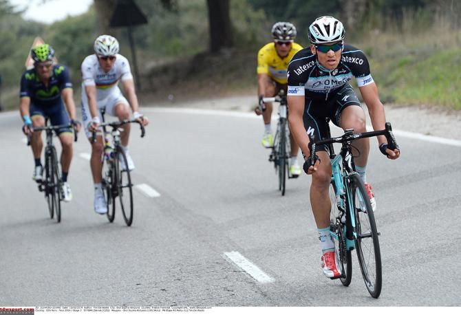 Zdenek Stybar (Omega Pharma) pushes the pace
