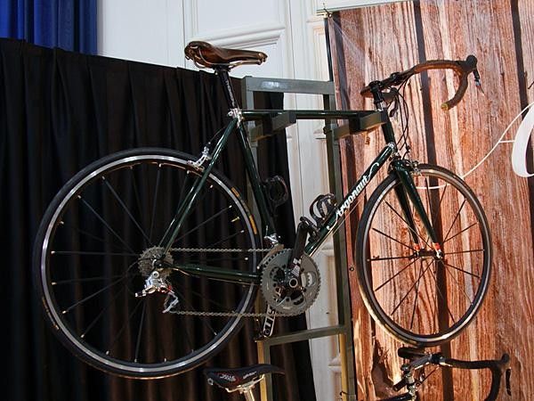 Also on hand from Argonaut was a clean road bike built with Columbus Life tubing&hellip;