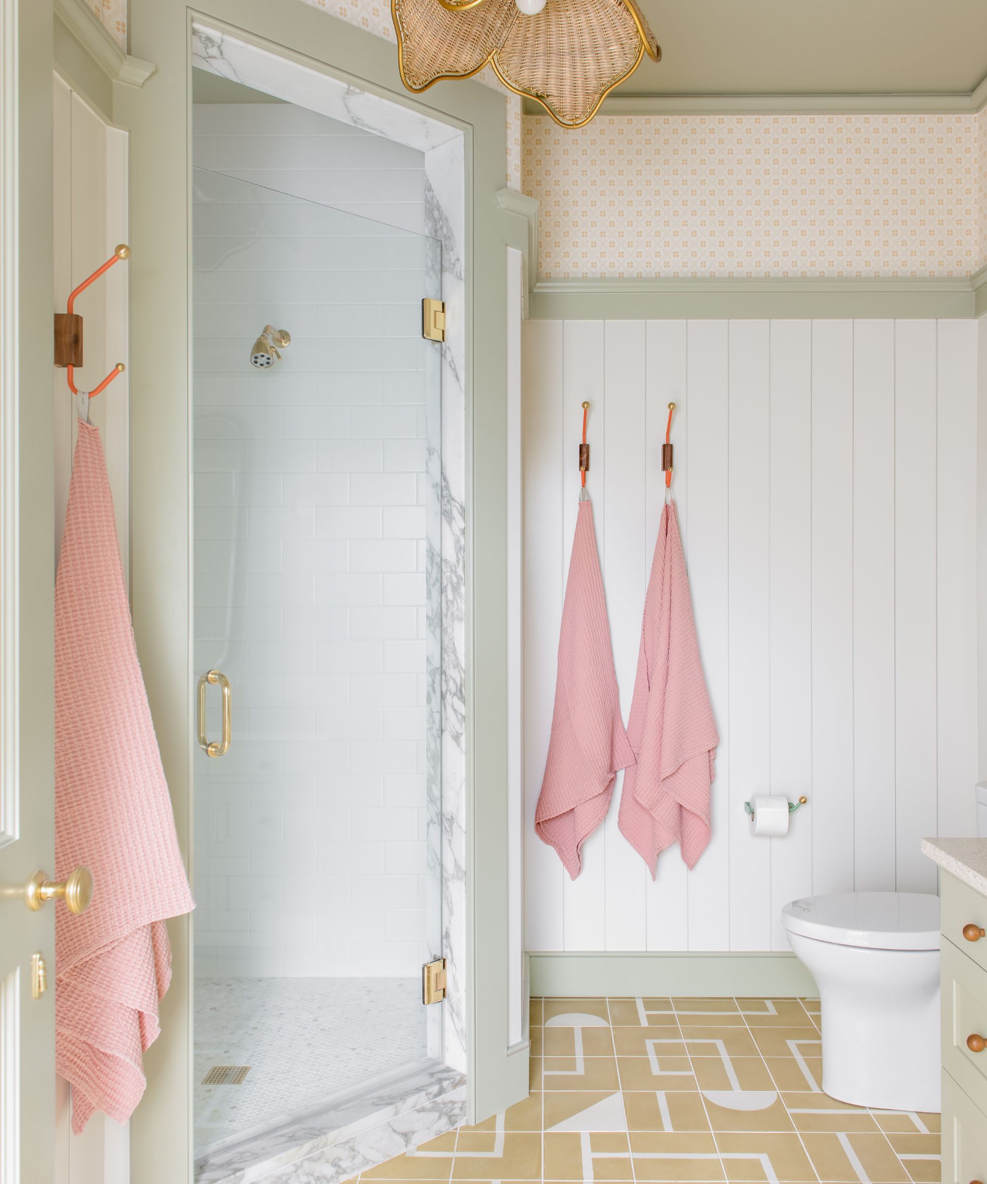 Cortney Bishop's super simple trick to elevate a boring bathroom ...