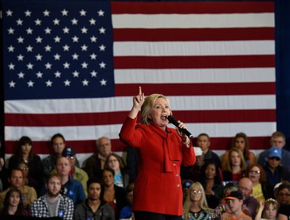 Clinton pokes fun at Republicans in Reno. 
