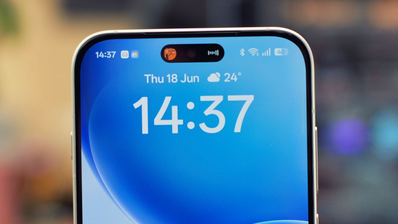 Oppo Reno 16 Pro smartphone in silver