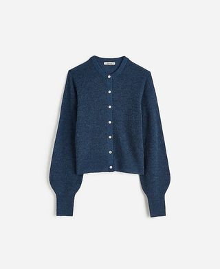 Gerippter Cardigan-Pullover aus Alpaka-Mischung von Madewell