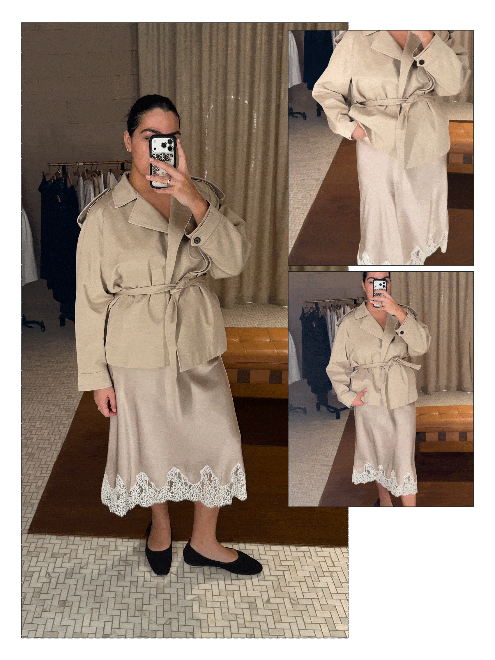 Who What Wear editor Ana Escalante tries on Aritzia Spring 2026 new arrivals.