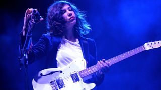Sleater-Kinney perform live
