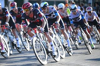 ROME ITALY JUNE 01 Larry Warbasse of The United States and Team Tudor Pro Cycling competes during the 108th Giro dItalia 2025 Stage 21 a 1448km stage from Rome to Rome UCIWT on June 01 2025 in Rome Italy Photo by Tim de WaeleGetty Images