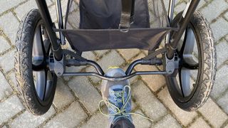 Hauck Runner 2 stroller: brake