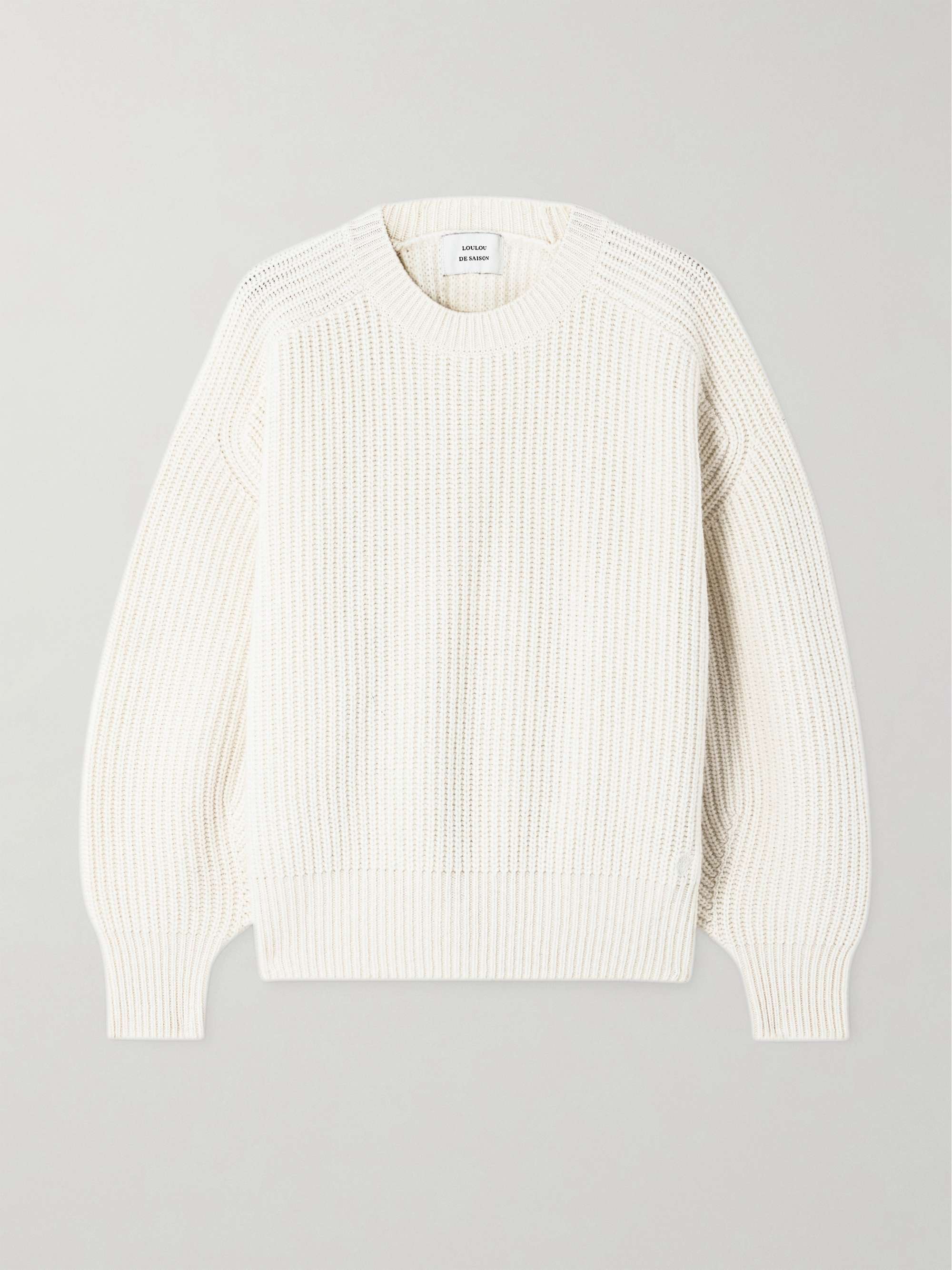 Nauru Ribbed Cashmere Sweater