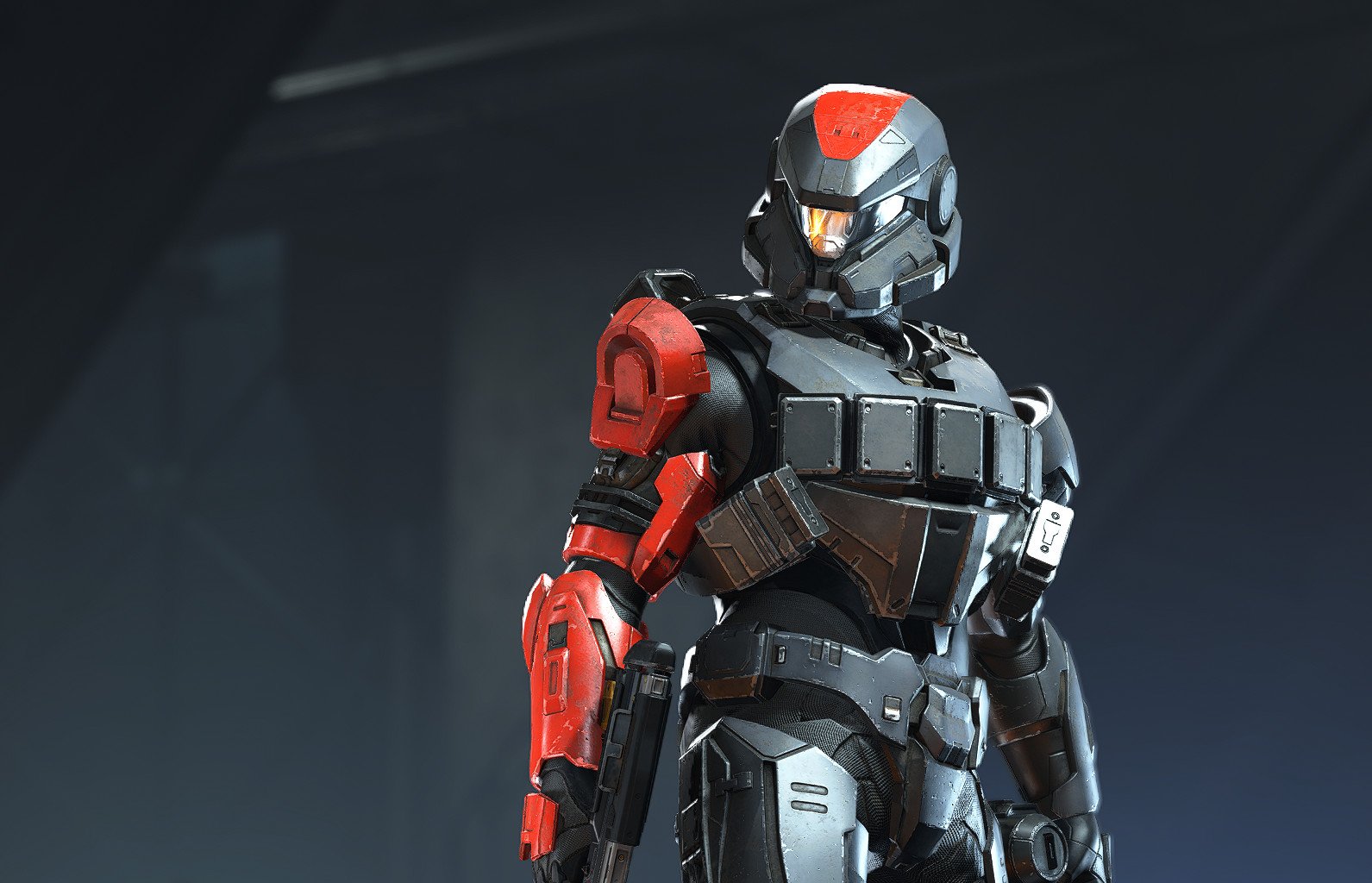 halo 4 fotus armor black and red