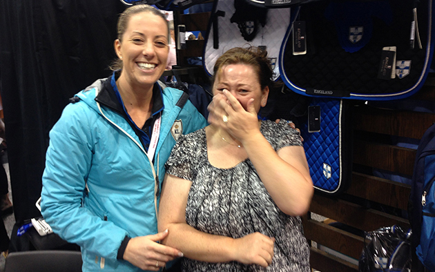 Charlotte Dujardin and fan
