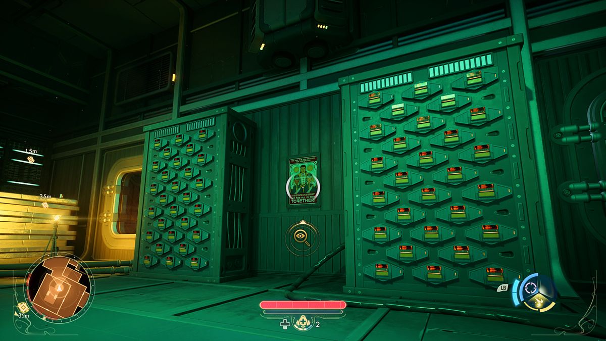 Screenshot of The Outer Worlds 2 preview running on Xbox Series X.