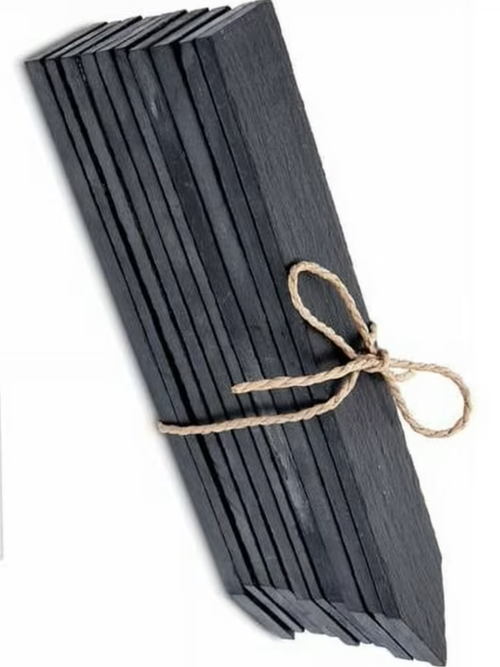 Slate plant labels